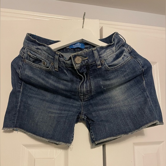 Adidas small jean shorts - Picture 2 of 3